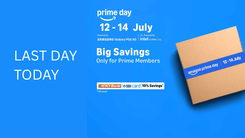 Last day Today-amazon prime day sale