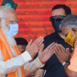 Modi with Dilip Ghosh