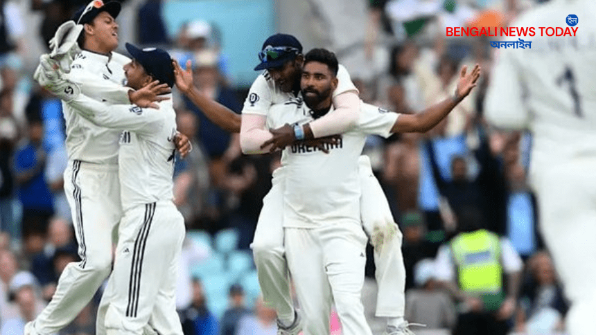 Siraj win india