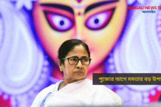 Mamata Banerjee addressing Durga Puja coordination meeting 2025